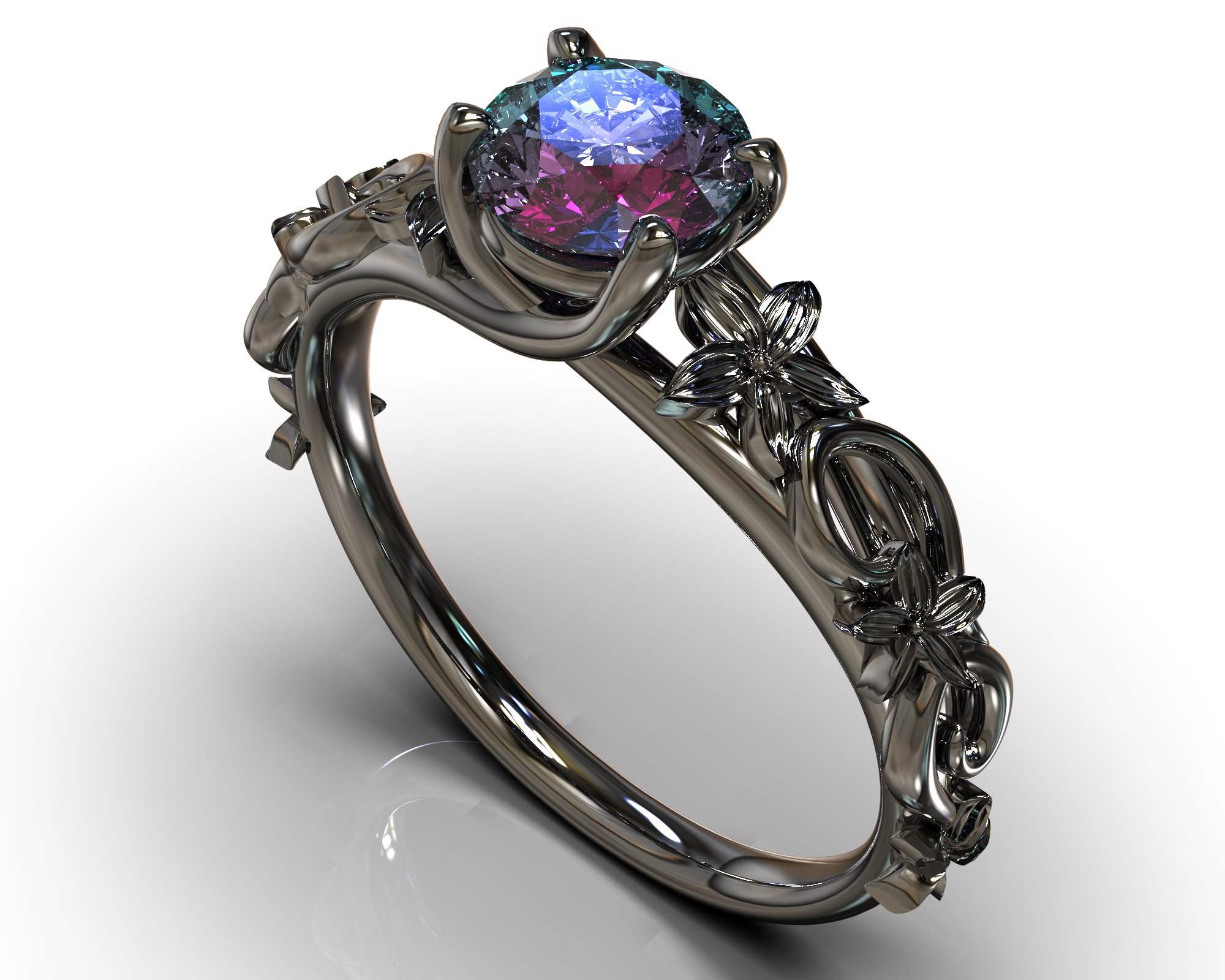 Explore Unique Gothic Engagement Rings: Handcrafted Beauty